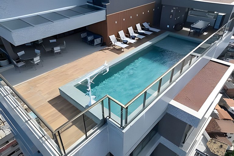 BLUE OASIS: Sea View in vibrant Rio Vermelho!