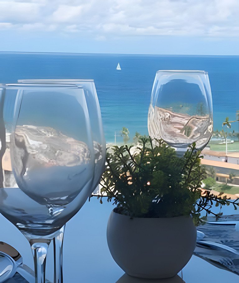 OÁSIS AZUL: Vista Mar no Vibrante Rio Vermelho!