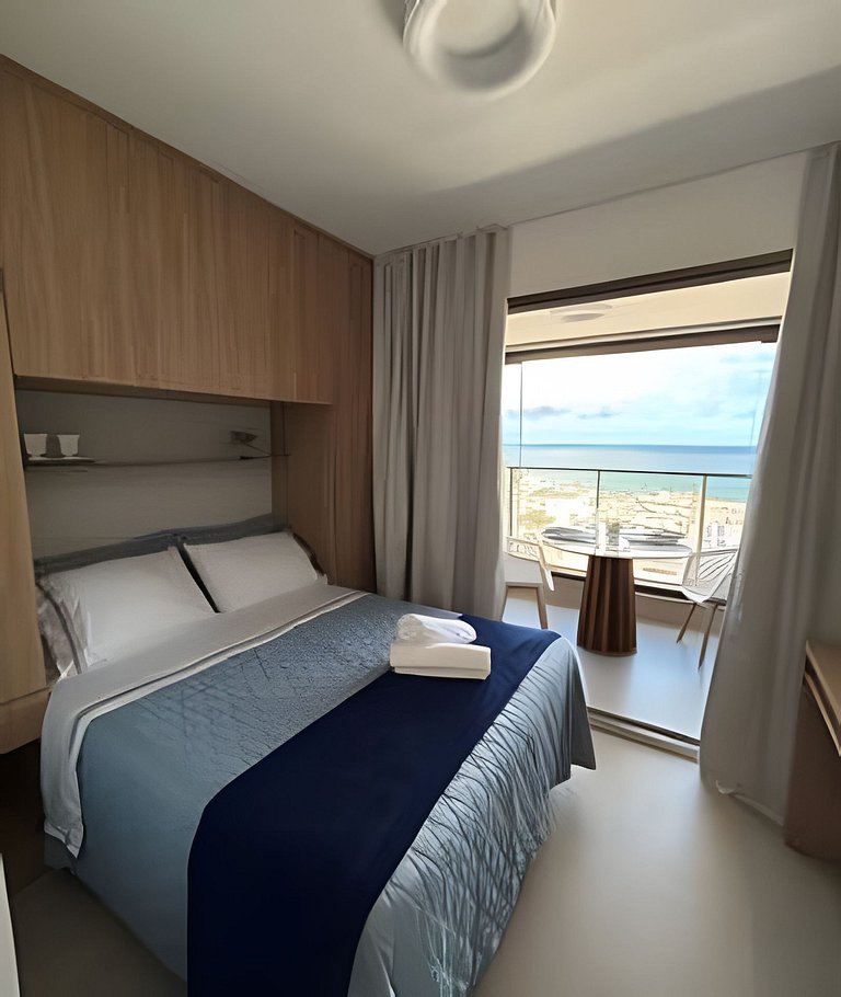 BLUE OASIS: Sea View in vibrant Rio Vermelho!