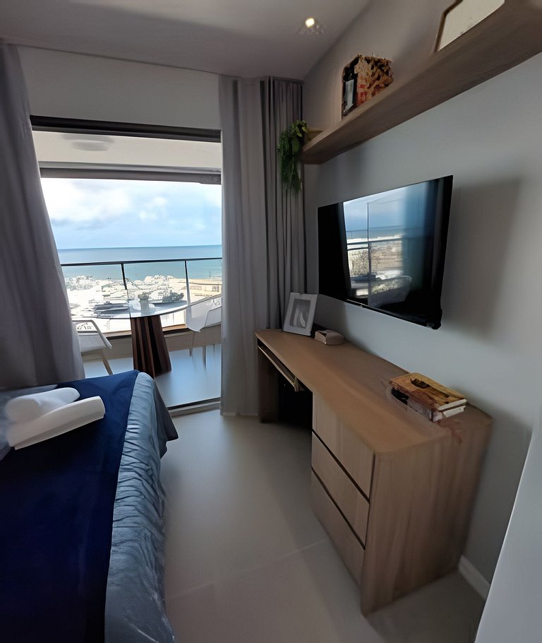 BLUE OASIS: Sea View in vibrant Rio Vermelho!