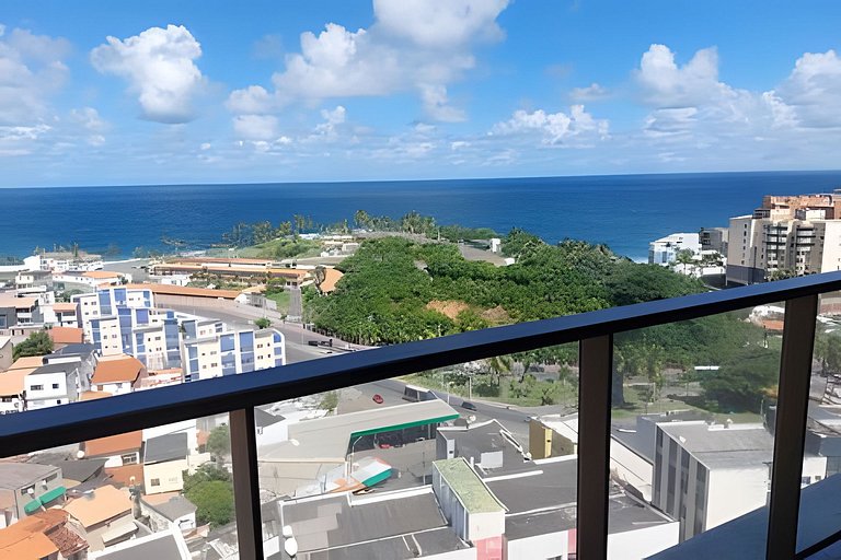 BLUE OASIS: Sea View in vibrant Rio Vermelho!