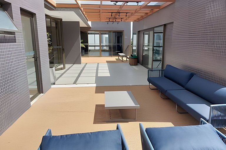 BLUE OASIS: Sea View in vibrant Rio Vermelho!