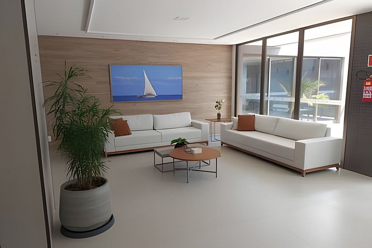 BLUE OASIS: Sea View in vibrant Rio Vermelho!